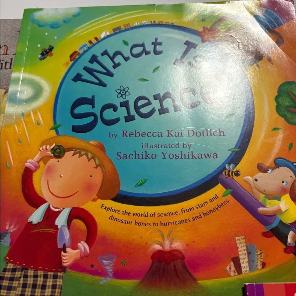 Scholastic Yellow and Green Children's Book